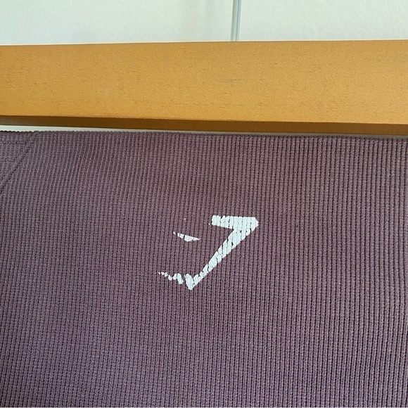 Gymshark High-Rise Energy Seamless Leggings in Dusty Lilac Purple • S Small - Picture 6 of 8